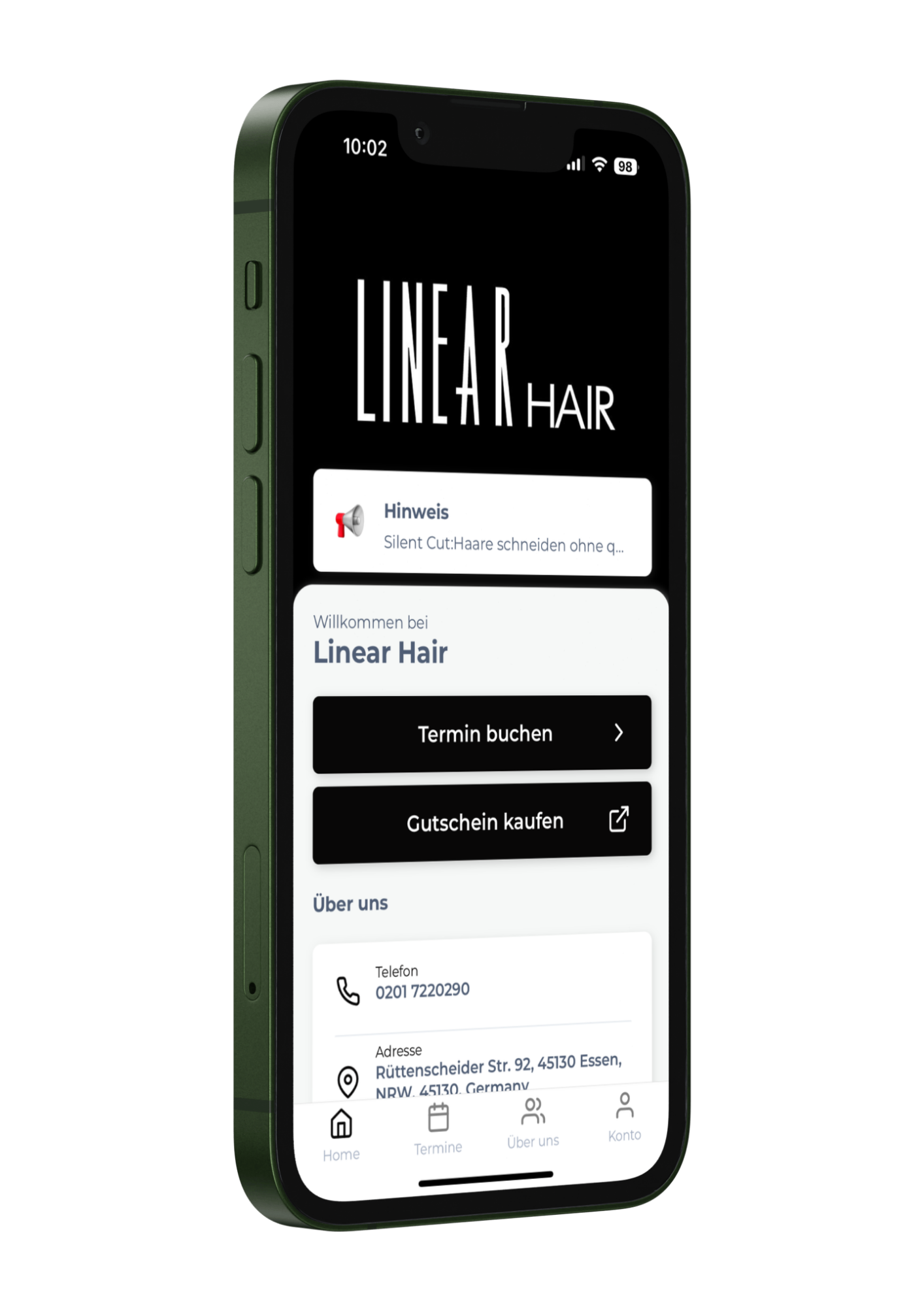 Bild Handy App Linear Hair